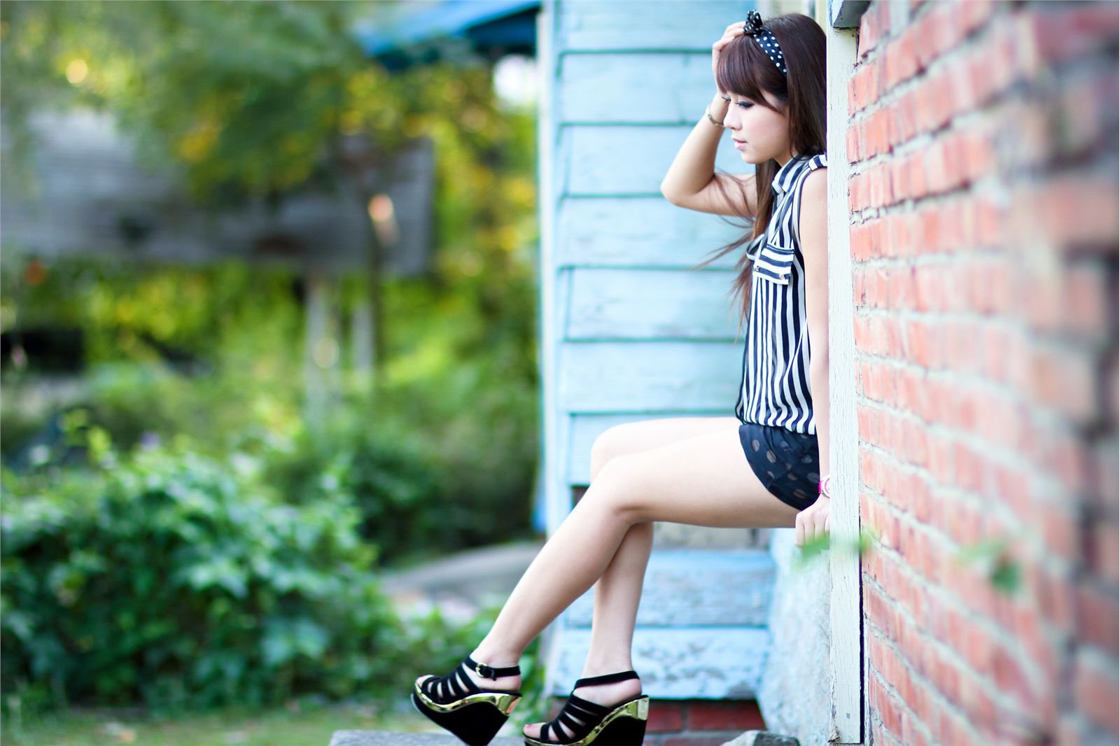 Beautyleg女神-LUCY+IVY外拍写真